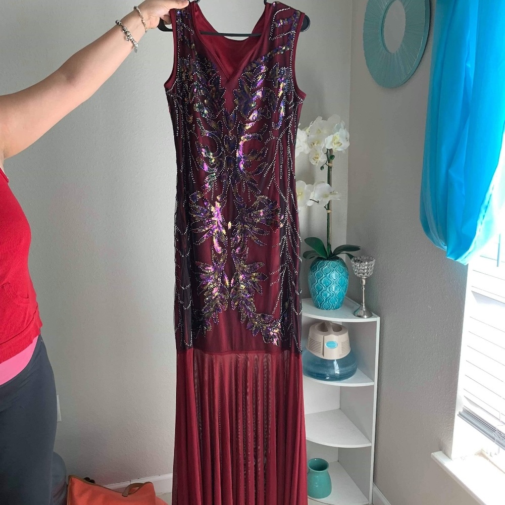 Beaded Great Gatsby Dresd